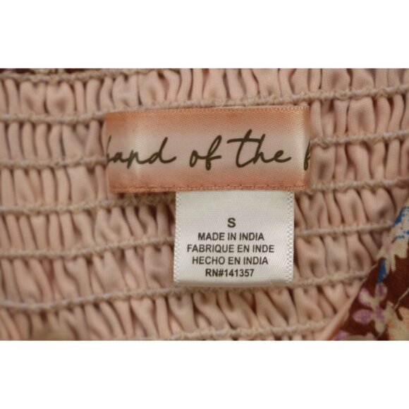 Band of the Free Sweetheart Neckline Long Sleeves Midi Dress-Small-Cottagecore - Picture 7 of 13